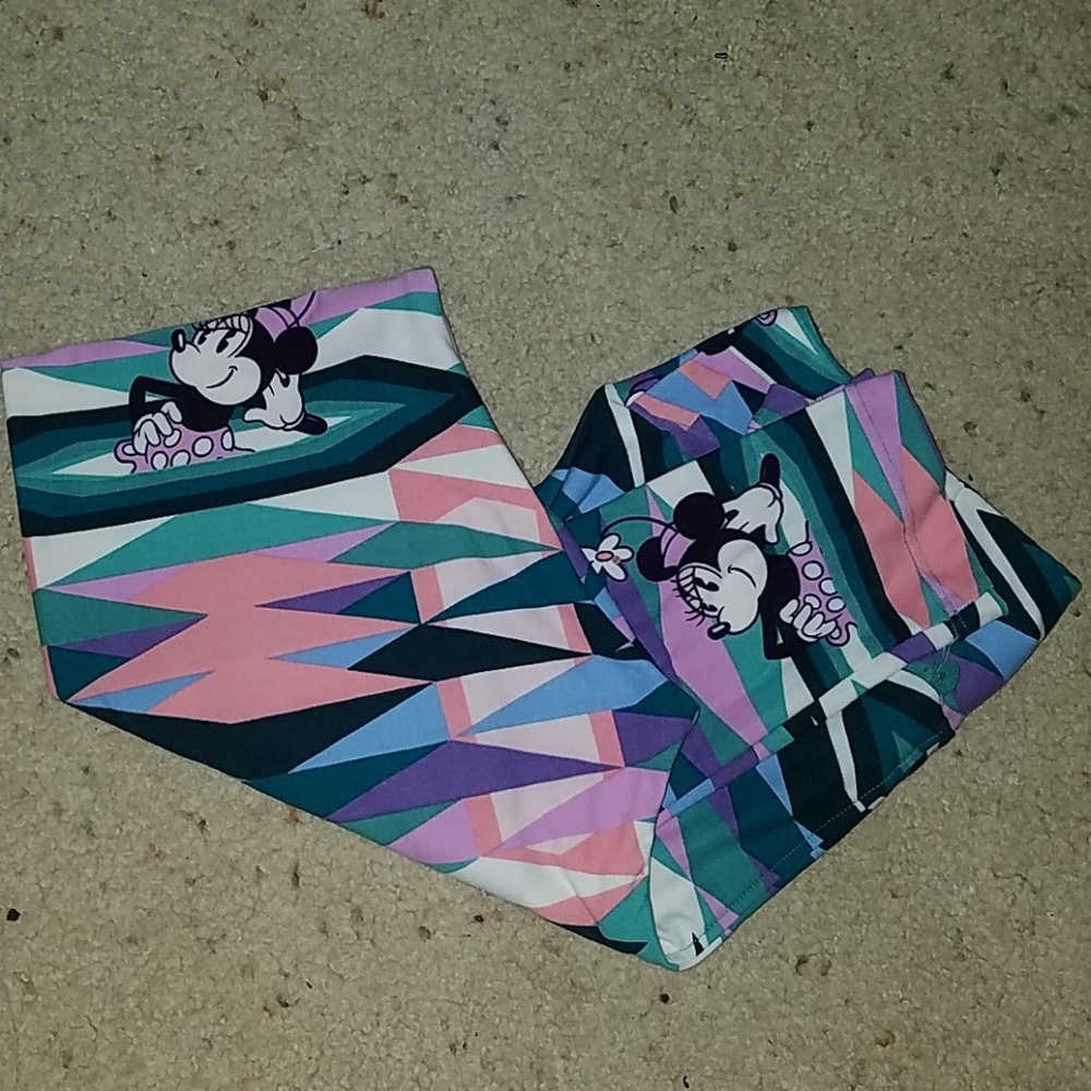 NWOT Minnie Disney LuLaRoe leggings OS